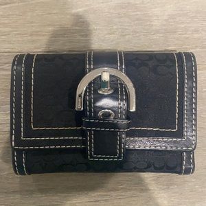 Coach wallet - black